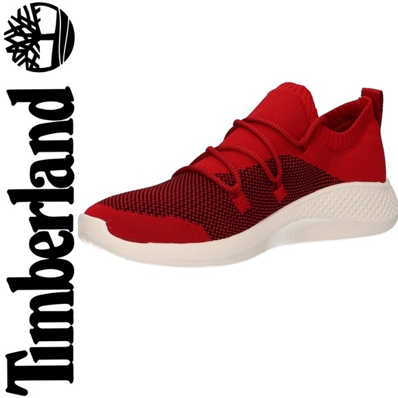 Timberland A1Z73 FLYROAM MEDIUM RED Men's Trainers, Sz 8 EUR 41.5 - Picture 3 of 16